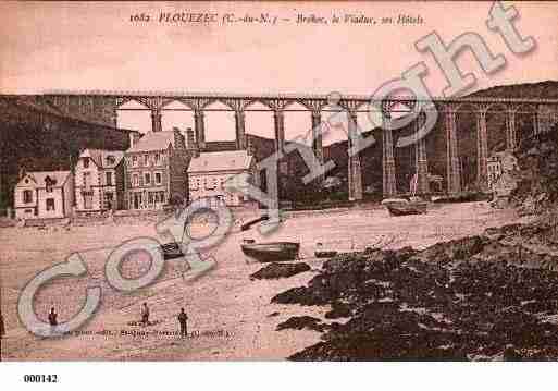 Ville de PLOUEZEC, carte postale ancienne