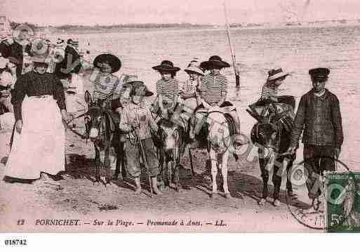 Ville de PORNICHET, carte postale ancienne