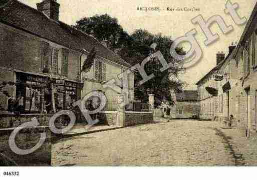 Ville de RECLOSES, carte postale ancienne