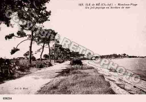 Ville de RIVEDOUXPLAGE, carte postale ancienne