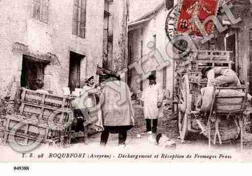 Ville de ROQUEFORTSURSOULZON, carte postale ancienne