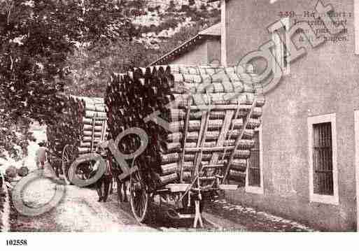 Ville de ROQUEFORTSURSOULZON, carte postale ancienne