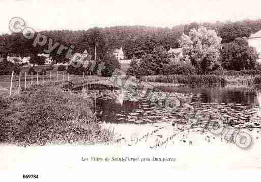 Ville de SAINTFORGET, carte postale ancienne