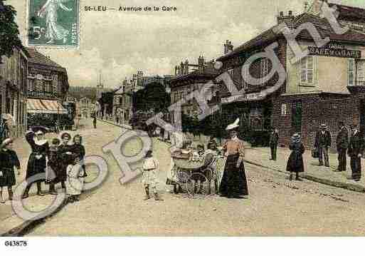 Ville de SAINTLEULAFORET, carte postale ancienne