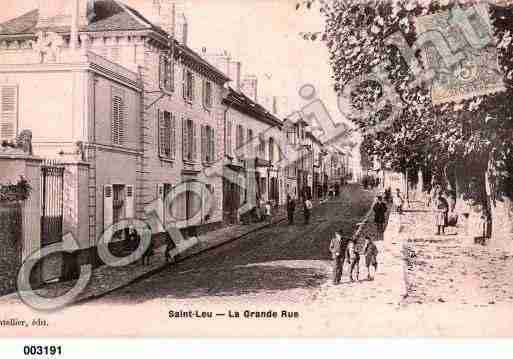 Ville de SAINTLEULAFORET, carte postale ancienne