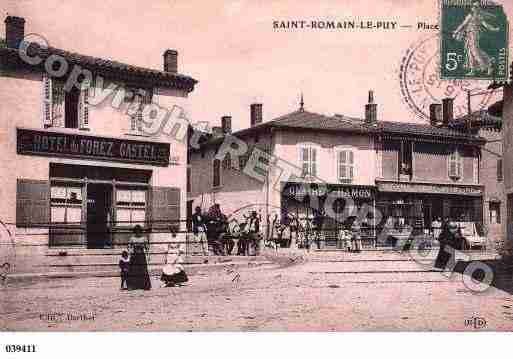 Ville de SAINTROMAINLEPUY, carte postale ancienne