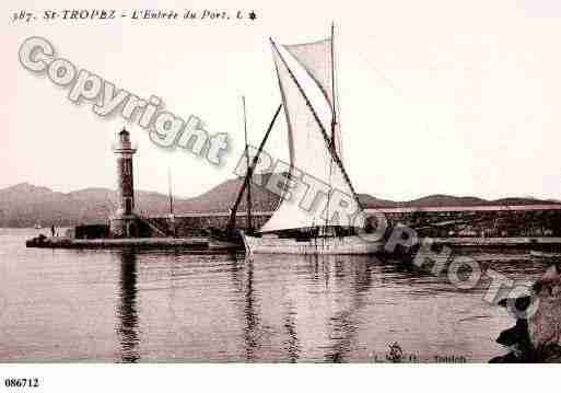 Ville de SAINTTROPEZ, carte postale ancienne