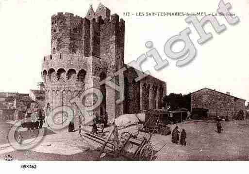 Ville de SAINTESMARIESDELAMER, carte postale ancienne