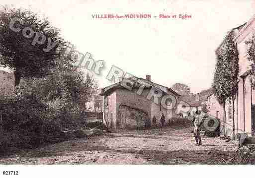 Ville de VILLERSLESMOIVRONS, carte postale ancienne