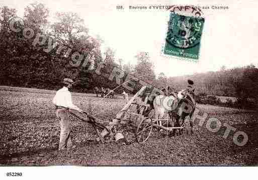 Ville de YVETOT, carte postale ancienne