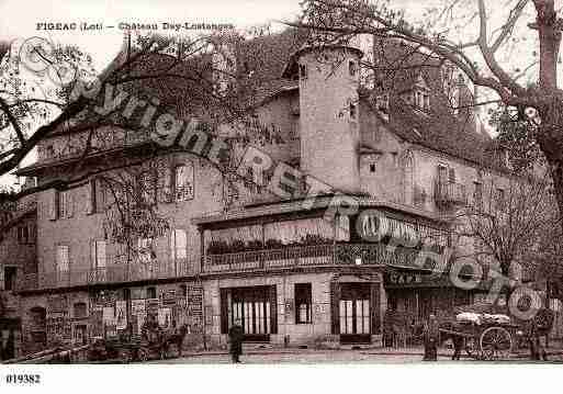 Ville de FIGEAC, carte postale ancienne