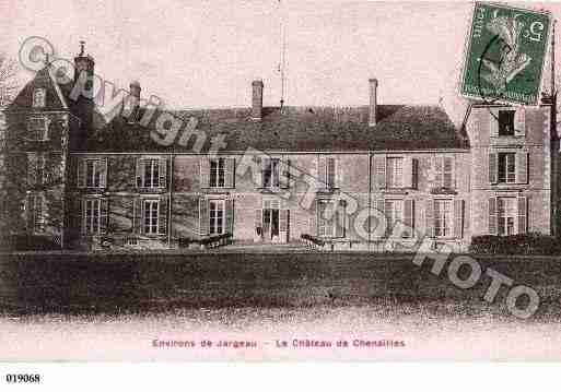 Ville de JARGEAU, carte postale ancienne