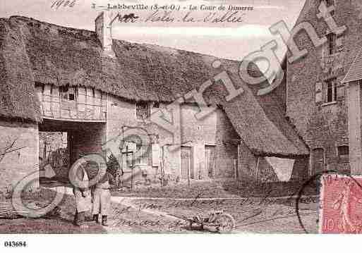 Ville de LABBEVILLE, carte postale ancienne