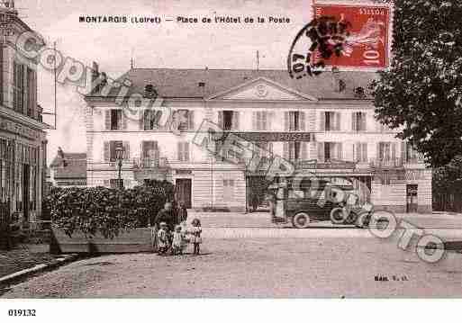 Ville de MONTARGIS, carte postale ancienne