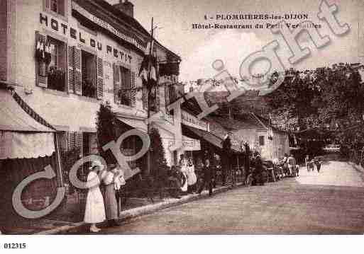 Ville de PLOMBIERESLESDIJON, carte postale ancienne Ville de PLOMBIERESLESDIJON, carte postale ancienne