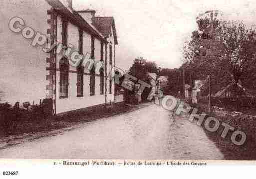 Ville de REMUNGOL, carte postale ancienne